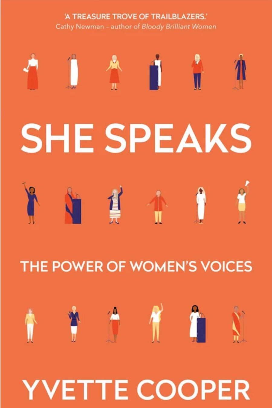 Book cover of She Speaks: The Power of Women's Voices